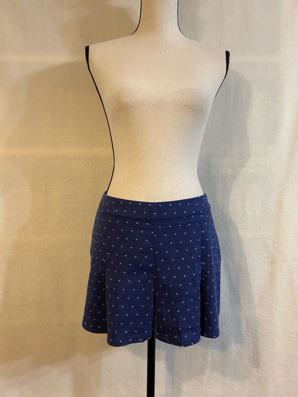 Nike Golf dri-fit Majors Moment blue polka dot shorts